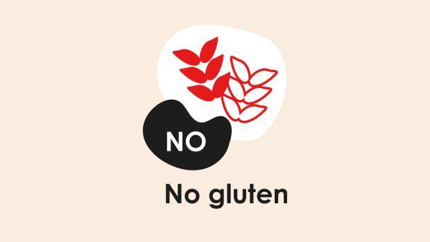 Sugar paste without gluten